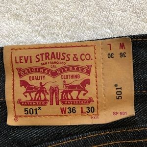 Levi Original 501 Jeans